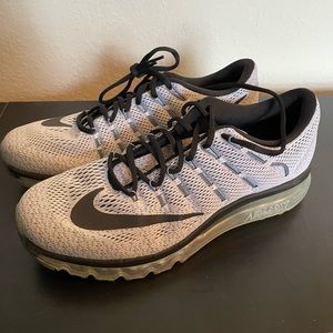 Silver Nike Air Max 2016 size 12 Mens